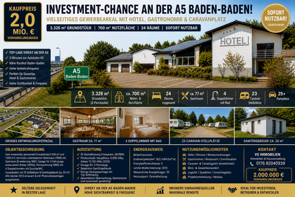 Gewerbeobjekt Baden-Baden Baden - 2.000.000&euro; | Angebot:26627824