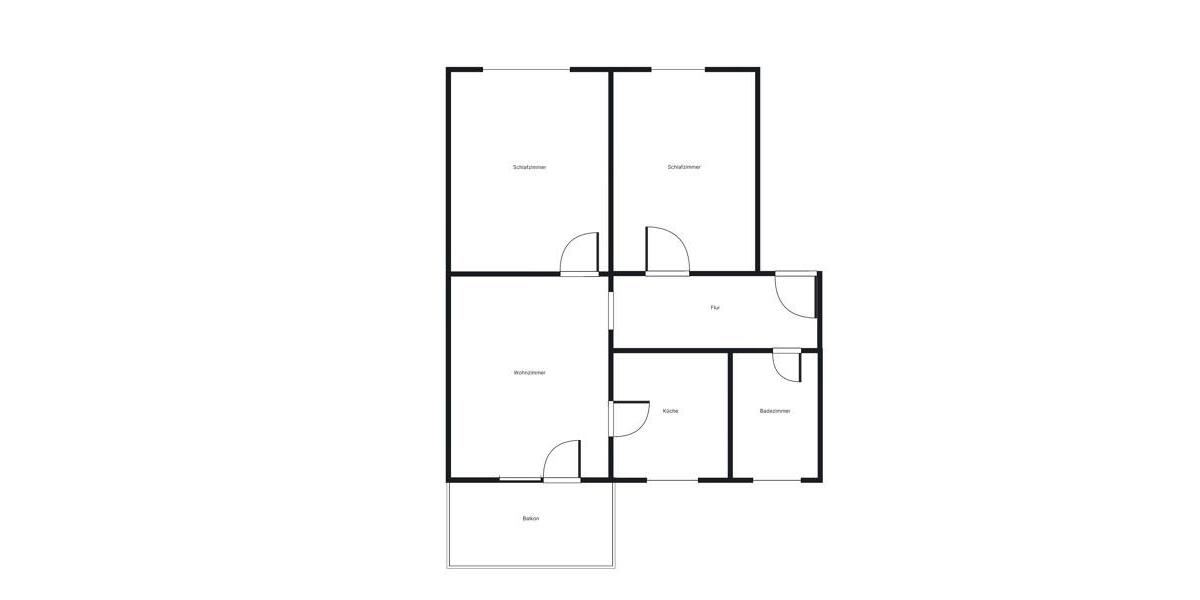 Etagenwohnung Baden-Baden Balg - 3 Zimmer, 56 m&sup2;, 588&euro; | Angebot:26145760
