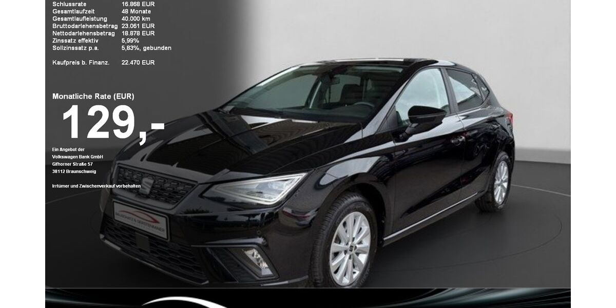 Seat Ibiza 7.542 km 22.470 &euro; Baden-Baden 76530