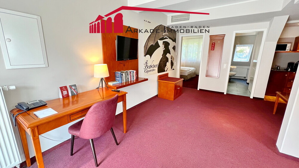 Achtung Preisreduktion: Langfristig vermietetes Hotel-Appartment im Batschari-Palais (Kapitalanlage) - Wohnanlage Baden-Baden Baden | Angebot:22256140
