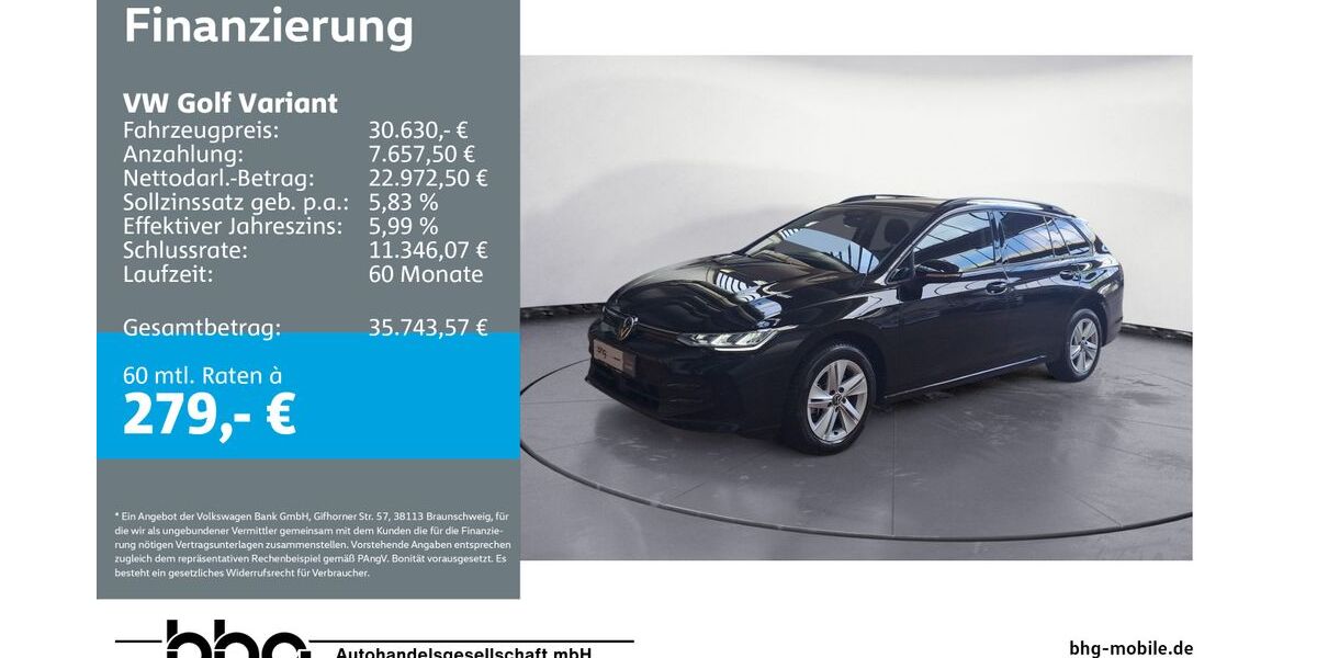 VW Golf 19.064 km 30.630 &euro; Ettlingen 76275