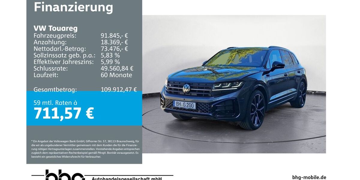 VW Touareg 2.450 km 82.989 &euro; Bühl 77815