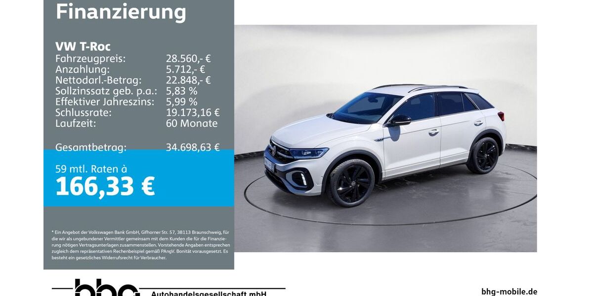 VW T-Roc 12.630 km 26.890 &euro; Durmersheim 76448