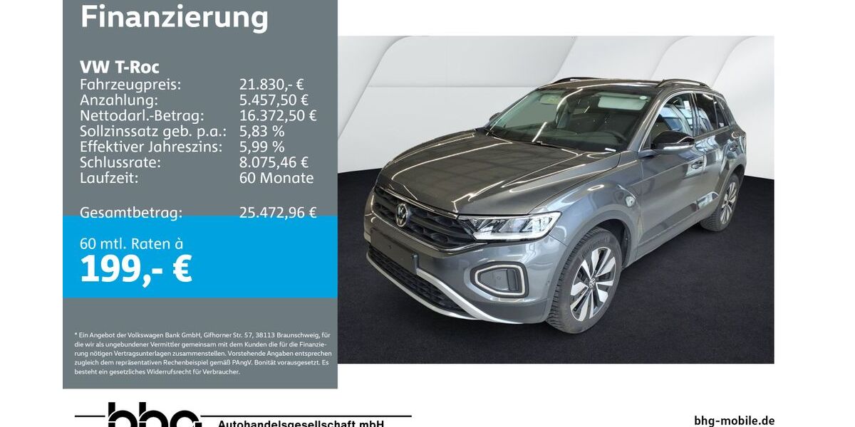 VW T-Roc 25.294 km 21.360 &euro; Bühl 77815