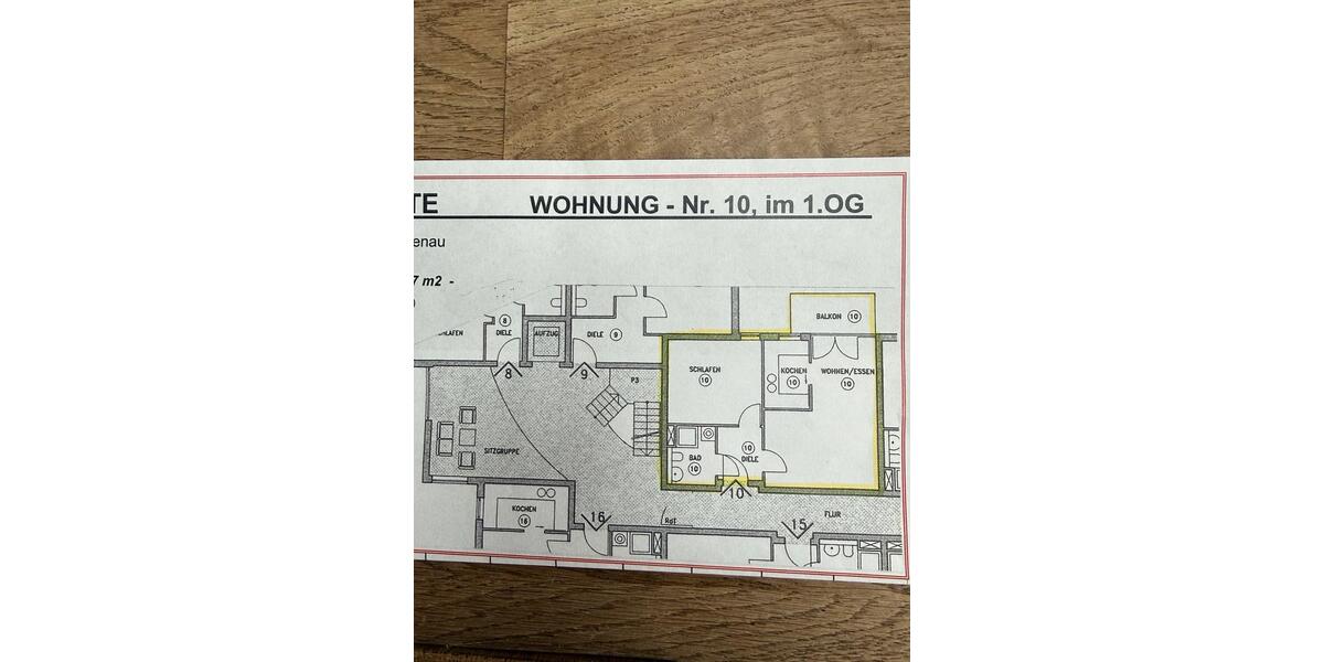 Etagenwohnung Gaggenau - 2 Zimmer, 51 m&sup2;, 750&euro; | Angebot:25933496