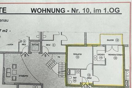 Wohnung Gaggenau - 2 Zimmer, 51 m&sup2;, 750&euro; | Angebot:25933496