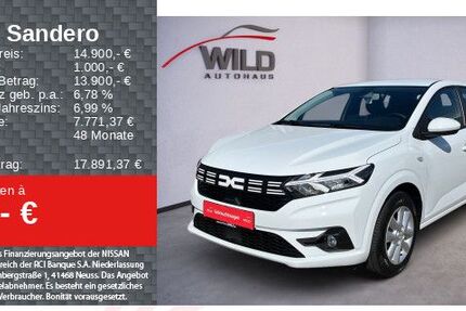 Dacia Sandero 11.850 km 14.900 &euro; Bühl 77815