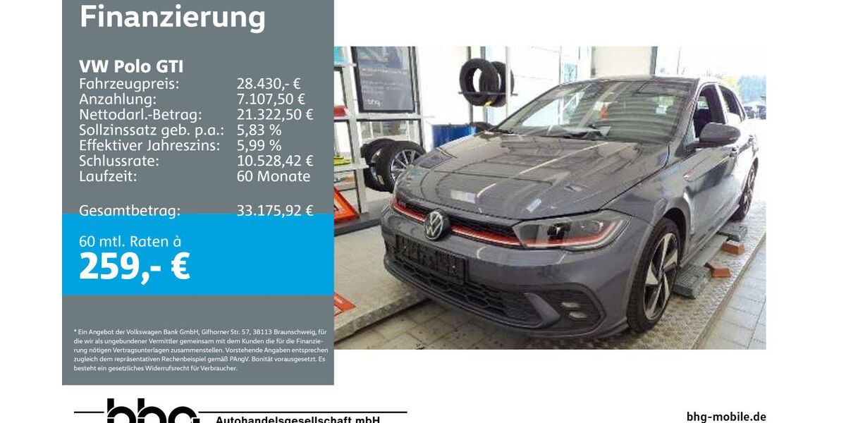 VW Polo 22.348 km 28.430 &euro; Durmersheim 76448