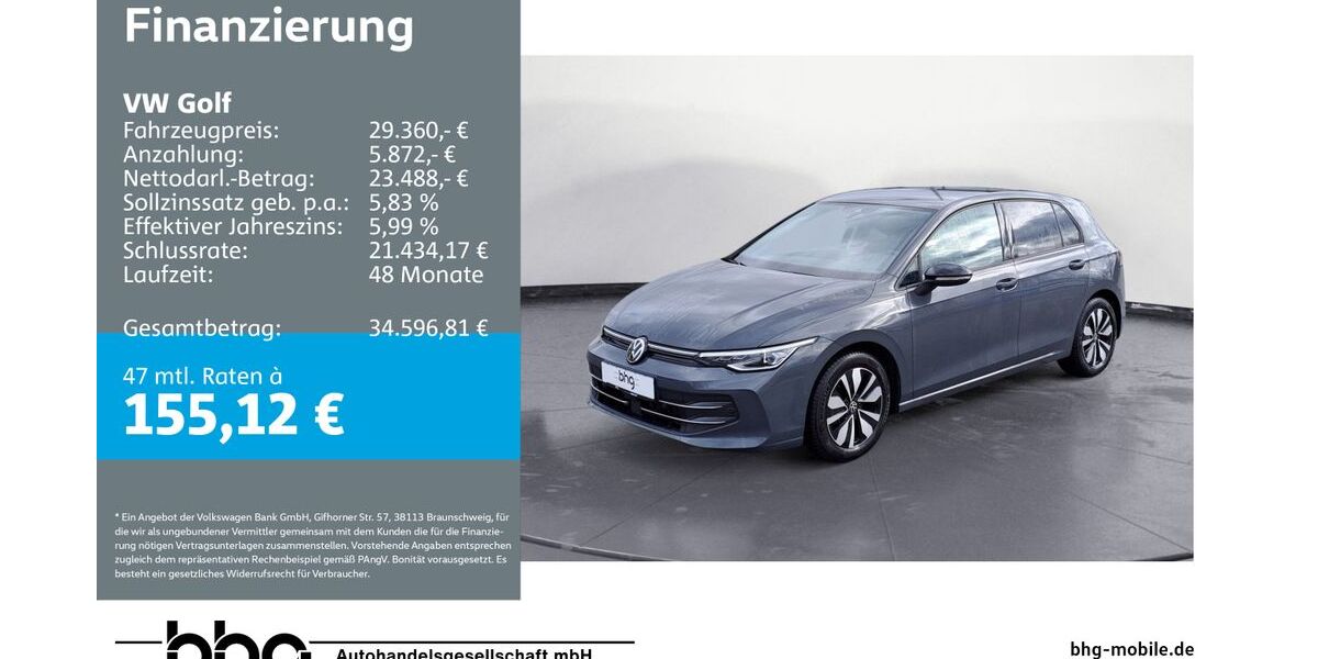 VW Golf 25.201 km 27.960 &euro; Durmersheim 76448