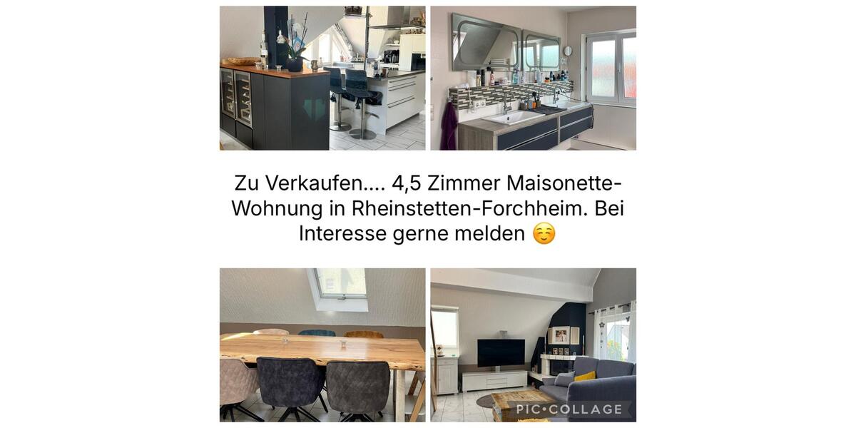 Maisonettenwohnung Rheinstetten - 4.5 Zimmer, 124 m&sup2;, 520.000&euro; | Angebot:25839470