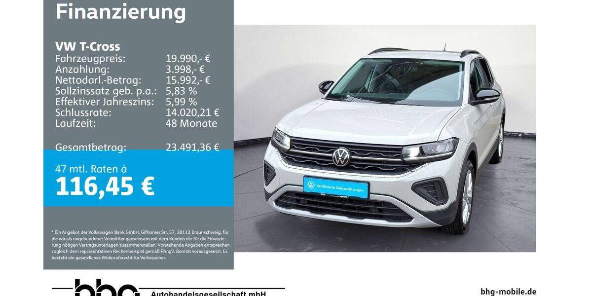 VW T-Cross 25.963 km 19.390 &euro; Bühl 77815