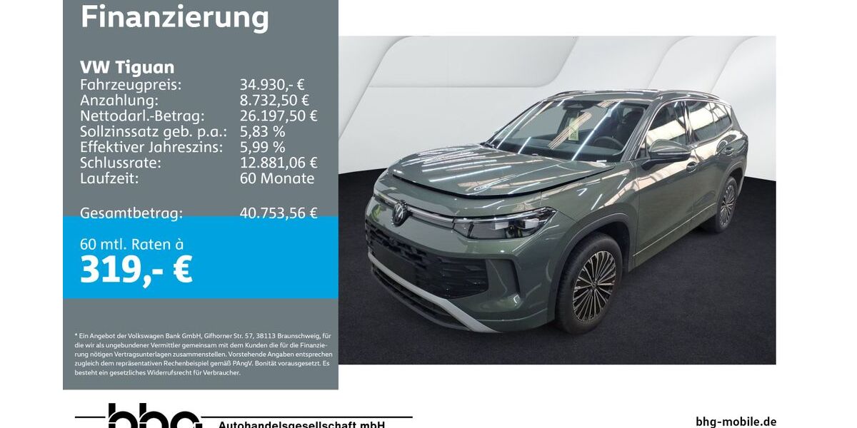 VW Tiguan 26.147 km 34.930 &euro; Bühl 77815