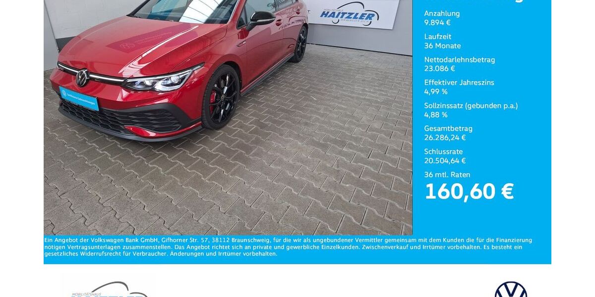 VW Golf 16.350 km 32.980 &euro; Gernsbach 76593