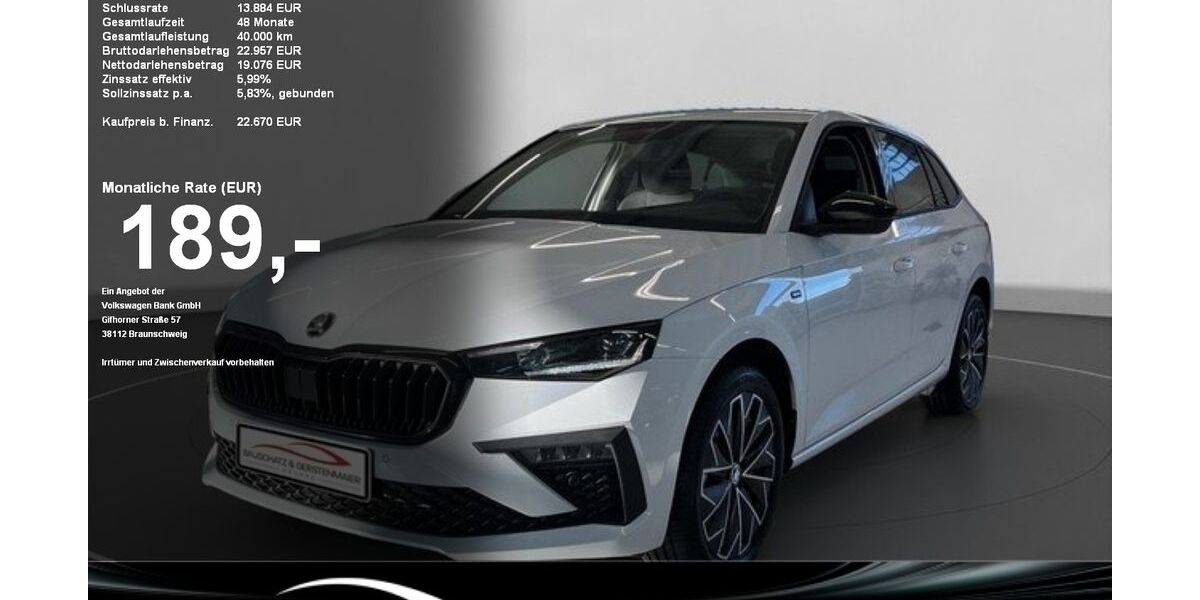 Skoda Scala 4.066 km 22.120 &euro; Baden-Baden 76530