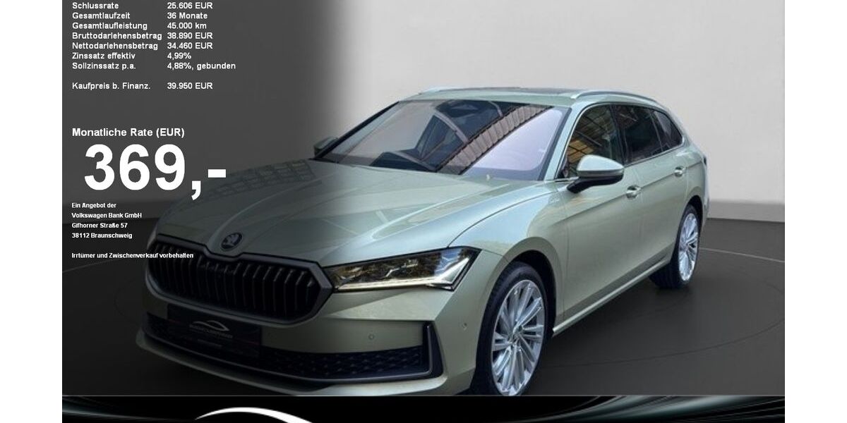 Skoda Superb 37.285 km 37.870 &euro; Baden-Baden 76530