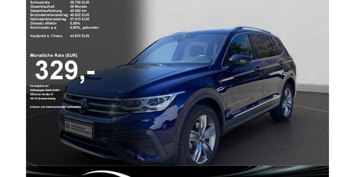VW Tiguan Allspace 20.784 km 44.870 &euro; Baden-Baden 76530