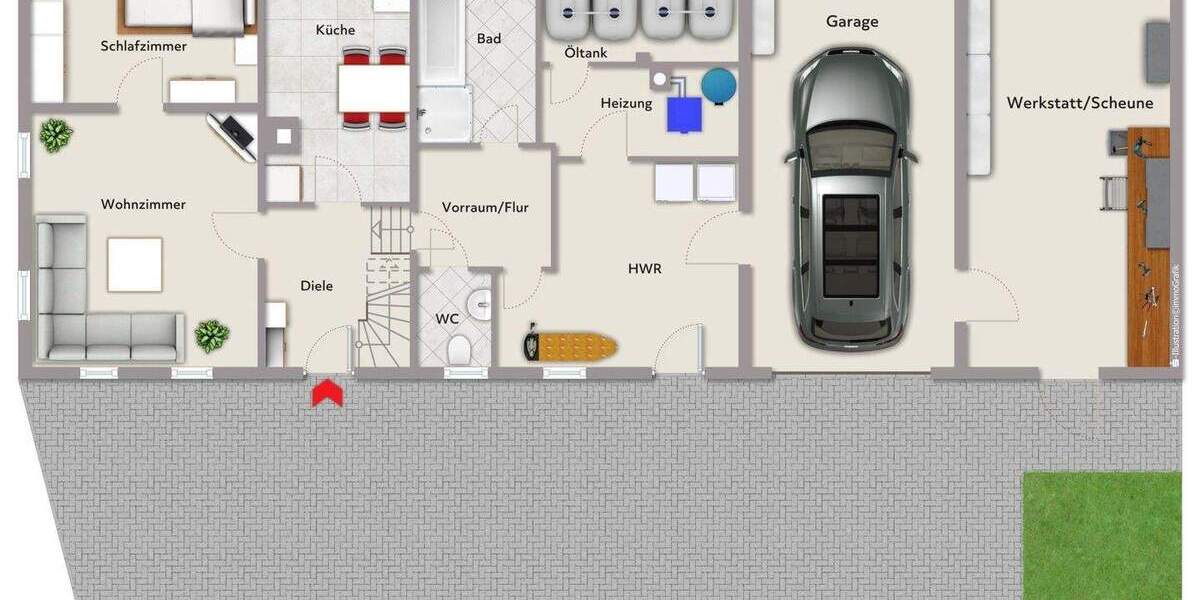 Einfamilienhaus Achern Sasbachried - 7 Zimmer, 173 m&sup2;, 225.000&euro; | Angebot:25703729