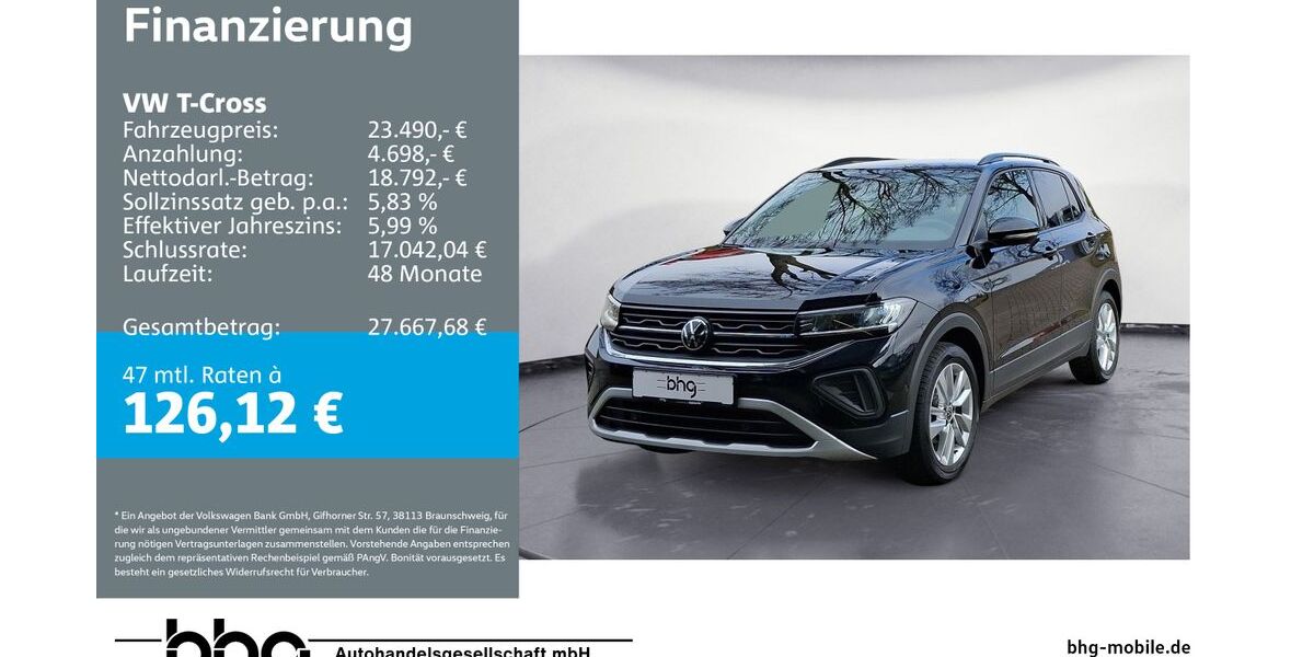 VW T-Cross 25.503 km 22.790 &euro; Bühl 77815