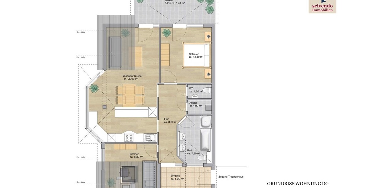 Helle DG-Wohnung mit Balkon Nähe PF/KA - 3- Straubenhardt | Angebot:25567691