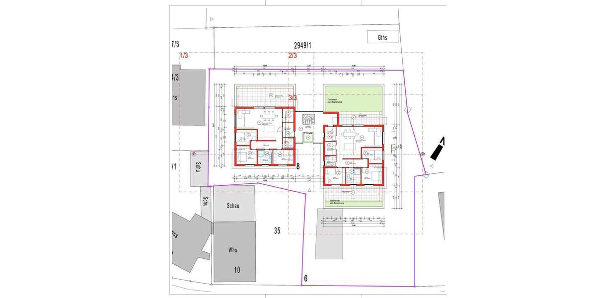 Etagenwohnung Karlsbad Spielberg - 2 Zimmer, 75 m&sup2;, 414.480&euro; | Angebot:25706123