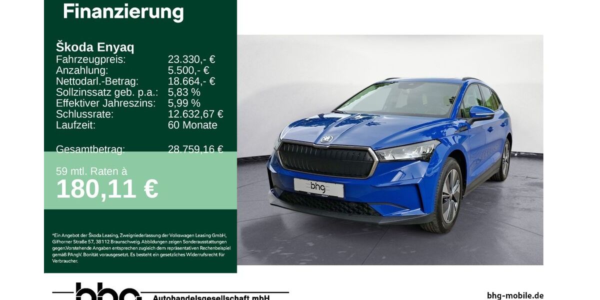 Skoda Enyaq 31.557 km 22.960 &euro; Bühl 77815