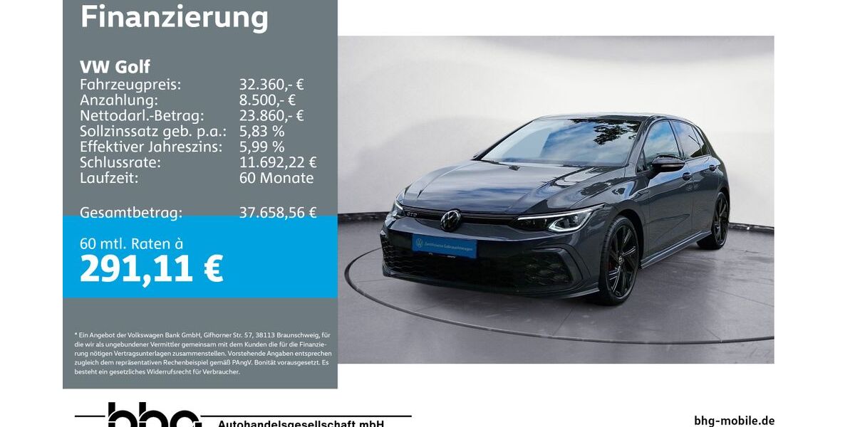 VW Golf 33.328 km 32.360 &euro; Bühl 77815