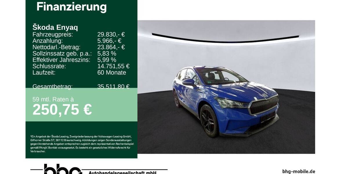 Skoda Enyaq 23.876 km 29.360 &euro; Ettlingen 76275