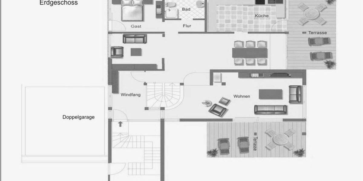 Einfamilienhaus Baden-Baden Weststadt - 7 Zimmer, 232 m&sup2;, 1.230.000&euro; | Angebot:26023382