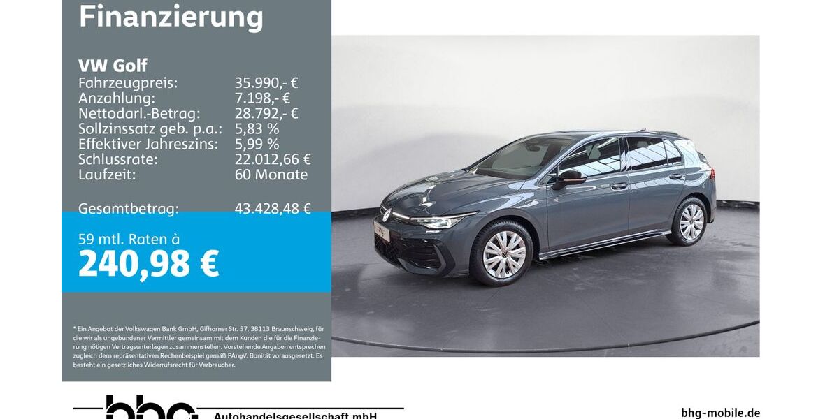 VW Golf 5.708 km 35.990 &euro; Ettlingen 76275