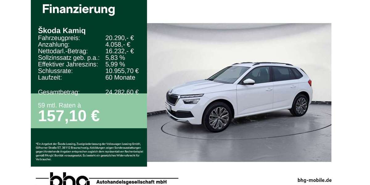 Skoda Kamiq 78.203 km 20.290 &euro; Ettlingen 76275