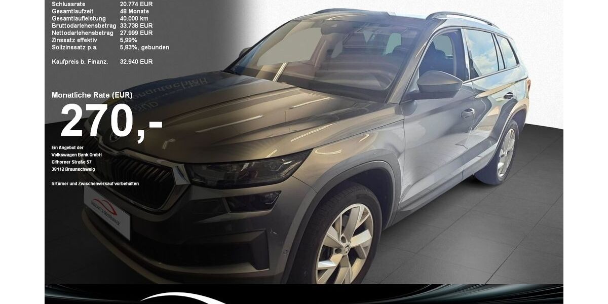 Skoda Kodiaq 69.184 km 32.940 &euro; Baden-Baden 76530