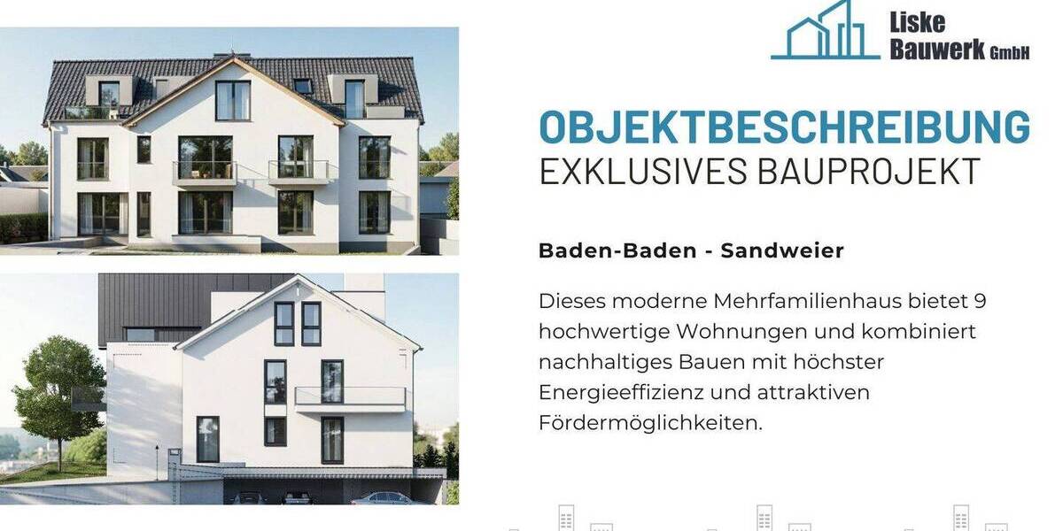 Etagenwohnung Baden-Baden Sandweier - 3 Zimmer, 99 m&sup2;, 499.000&euro; | Angebot:26150680