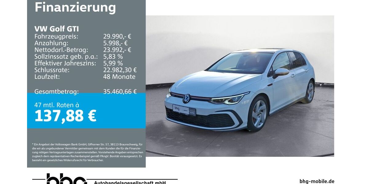 VW Golf 21.343 km 29.620 &euro; Durmersheim 76448