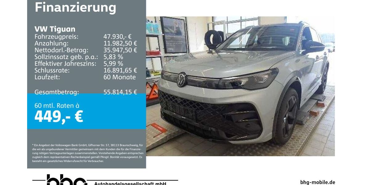 VW Tiguan 12.281 km 46.460 &euro; Ettlingen 76275