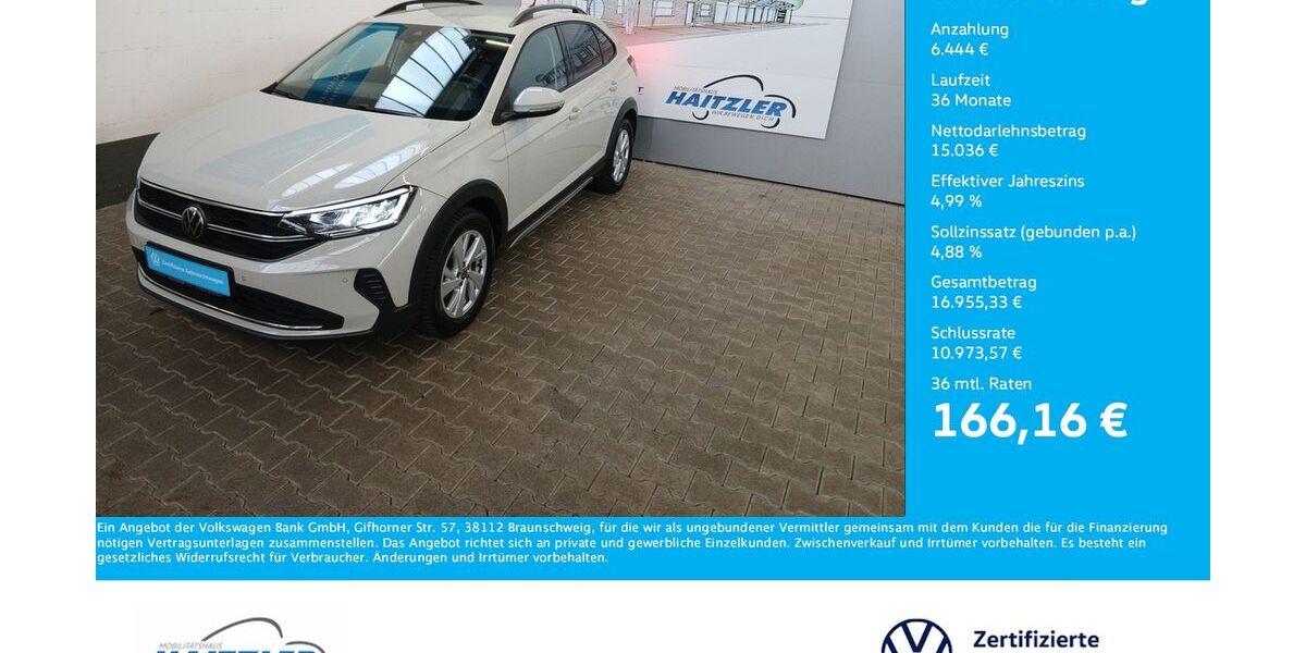 VW Taigo 22.250 km 21.480 &euro; Gernsbach 76593