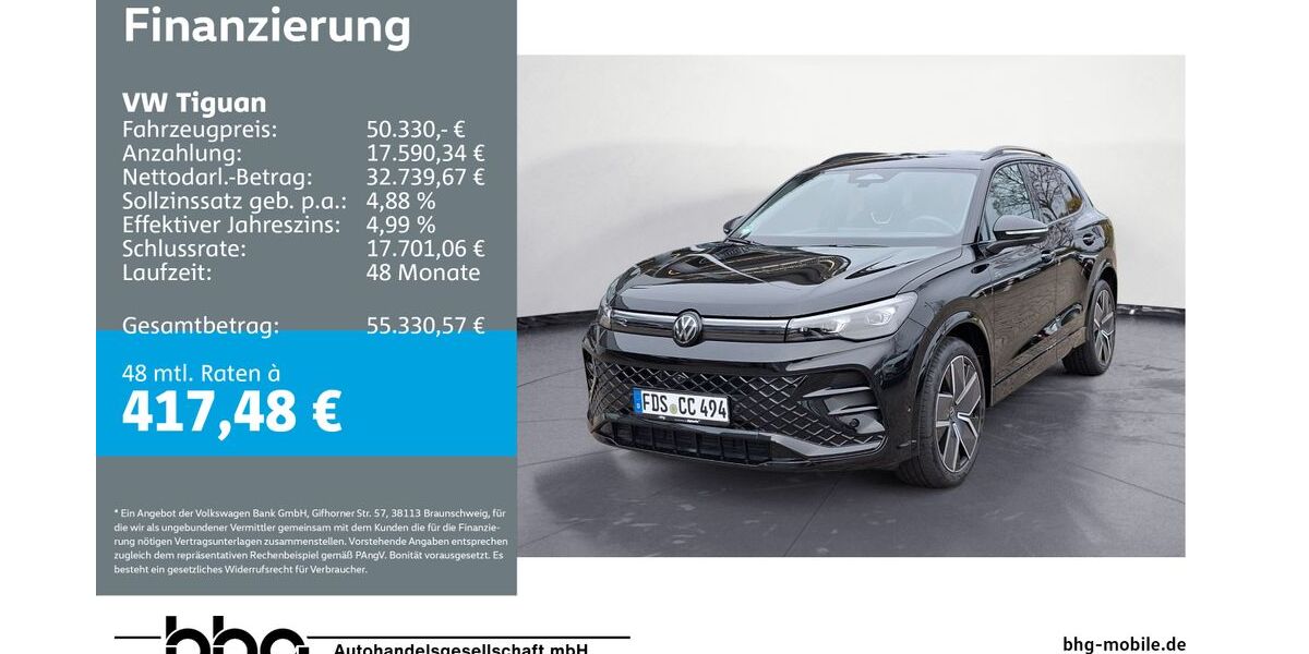 VW Tiguan 9.500 km 50.330 &euro; Bühl 77815