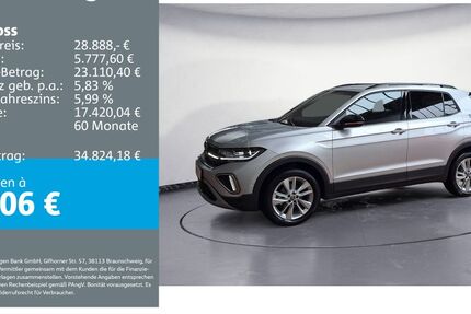 VW T-Cross 2.225 km 28.888 &euro; Ettlingen 76275