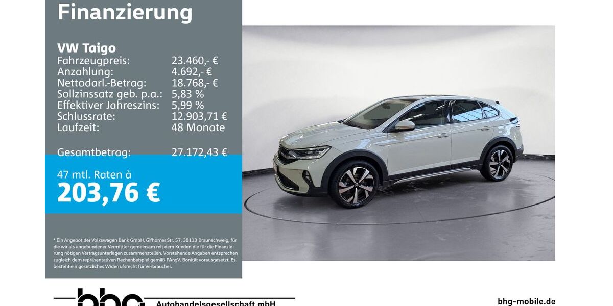 VW Taigo 50.325 km 22.490 &euro; Ettlingen 76275