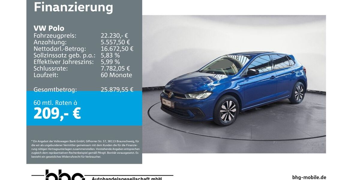 VW Polo 13.606 km 21.460 &euro; Ettlingen 76275