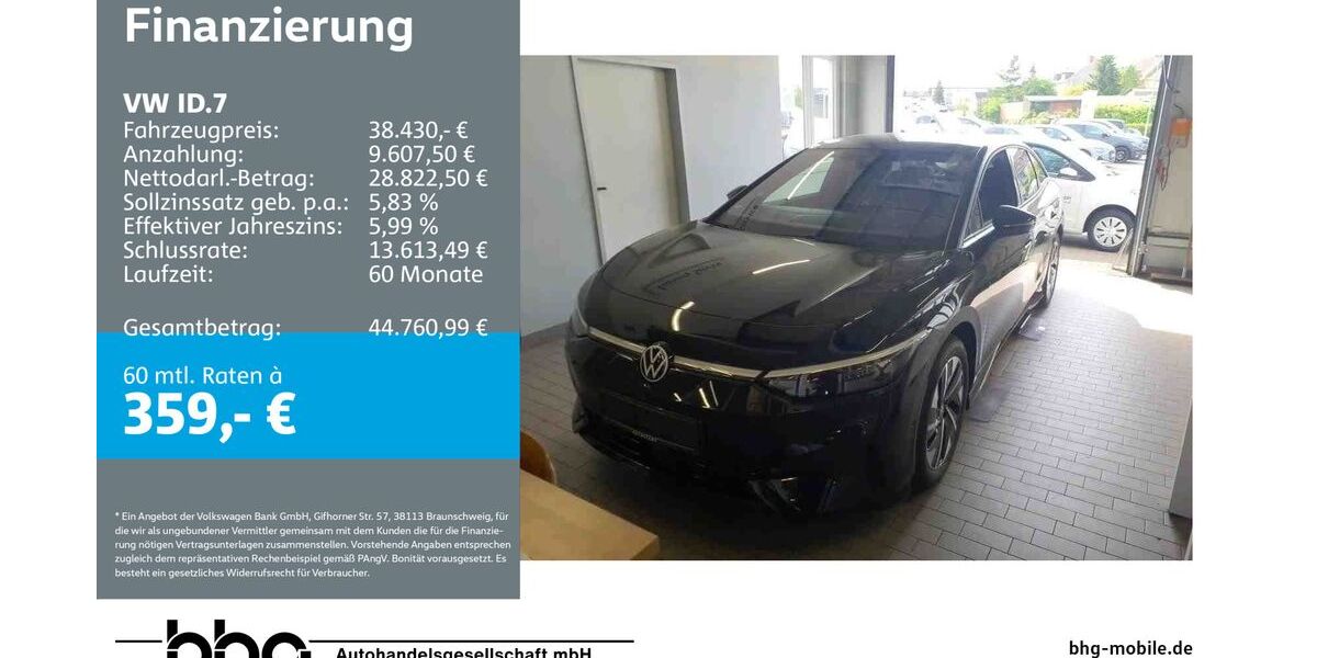 VW ID.7 41.347 km 38.430 &euro; Bühl 77815