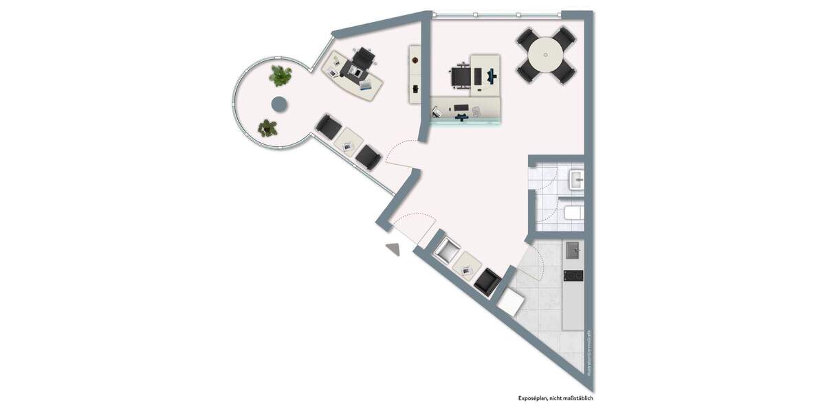 Gewerbeobjekt Rastatt - 2 Zimmer, 70 m&sup2;, 139.000&euro; | Angebot:25798906