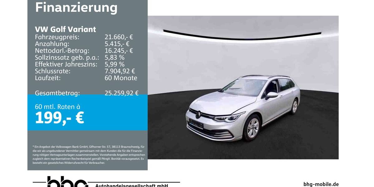 VW Golf 50.768 km 21.260 &euro; Bühl 77815