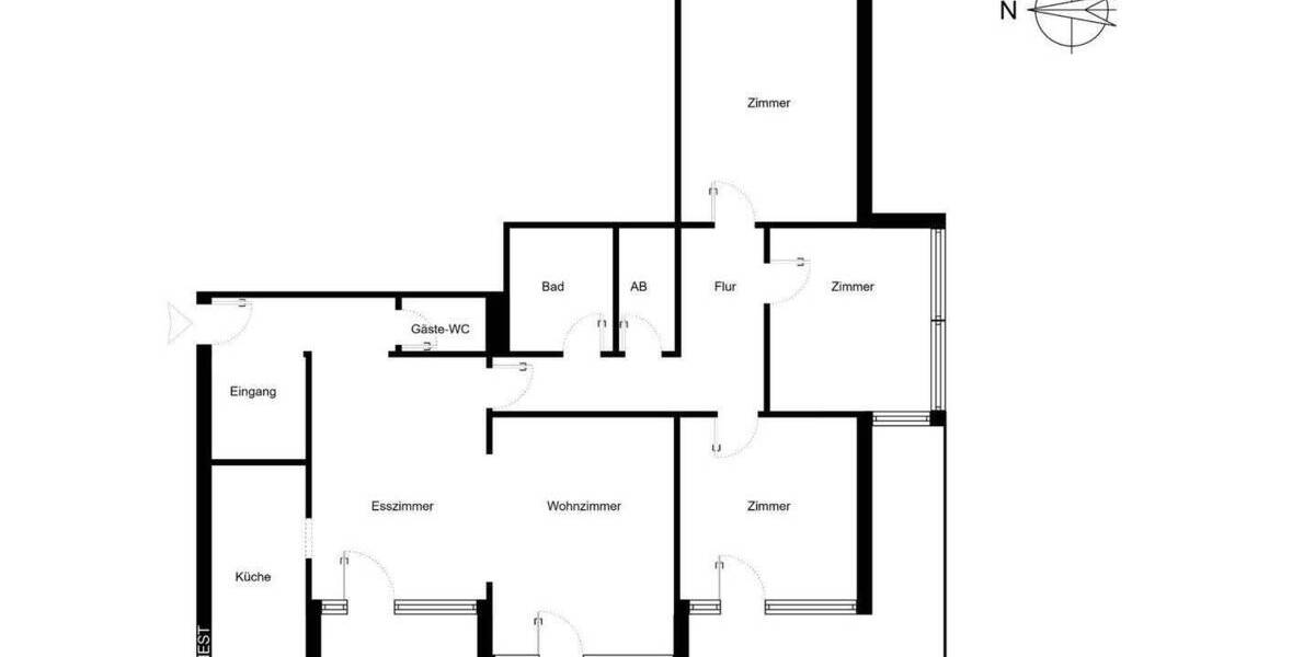 Etagenwohnung Ettlingen - 4 Zimmer, 115 m&sup2;, 495.000&euro; | Angebot:25691860