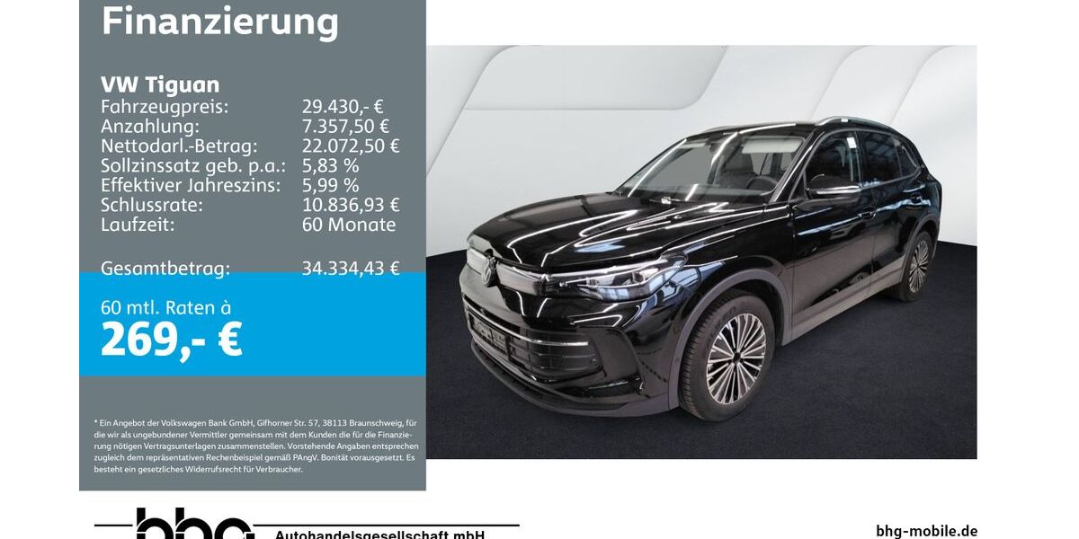 VW Tiguan 25.589 km 29.230 &euro; Bühl 77815
