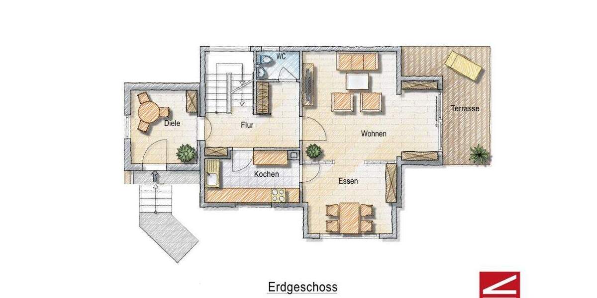 Einfamilienhaus Sinzheim Ortsgebiet - 4 Zimmer, 125 m&sup2;, 385.000&euro; | Angebot:25821487