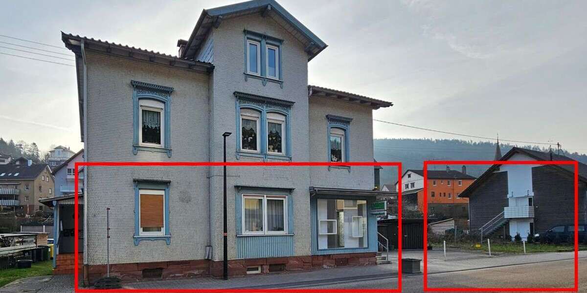 Etagenwohnung Höfen an der Enz - 3 Zimmer, 102 m&sup2;, 160.000&euro; | Angebot:25833038