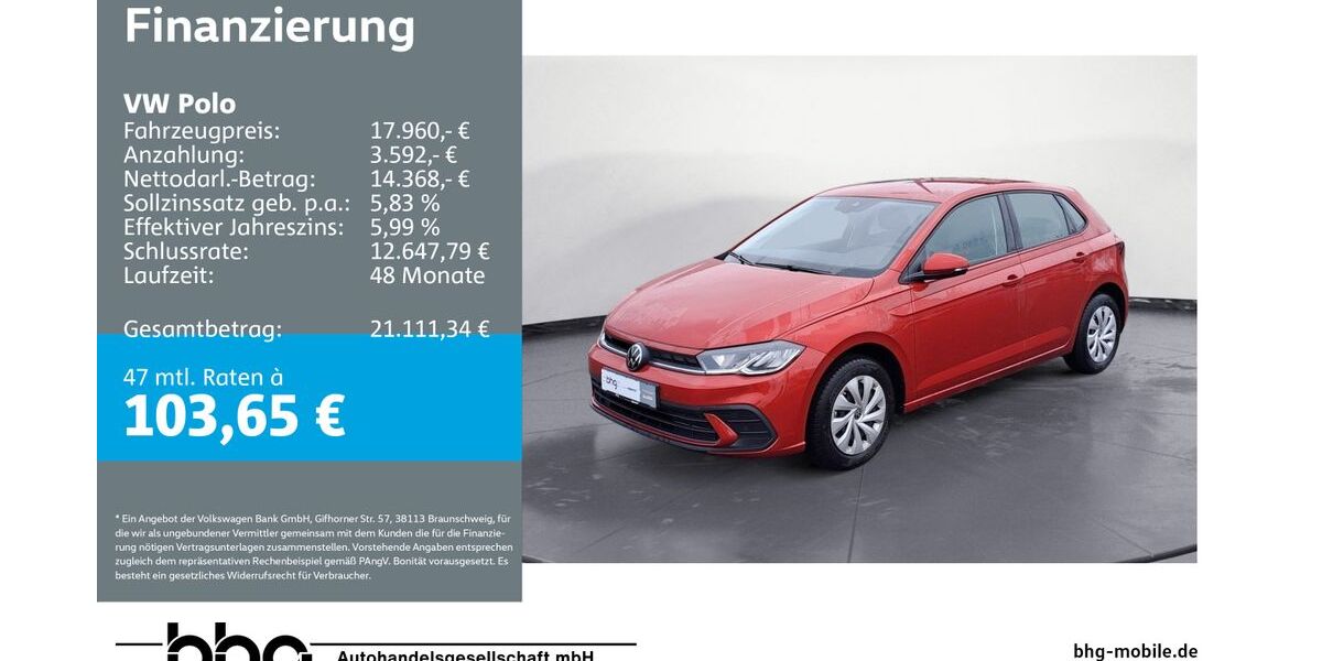 VW Polo 9.040 km 17.960 &euro; Durmersheim 76448