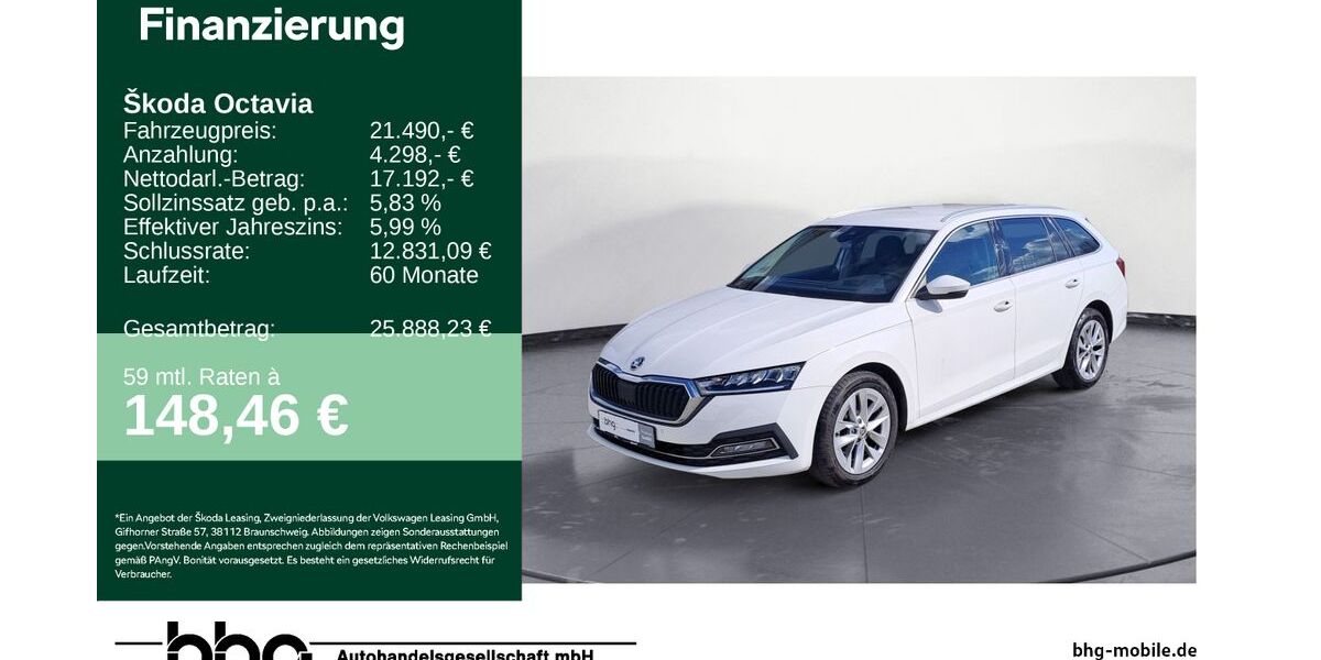 Skoda Octavia 69.955 km 21.490 &euro; Durmersheim 76448