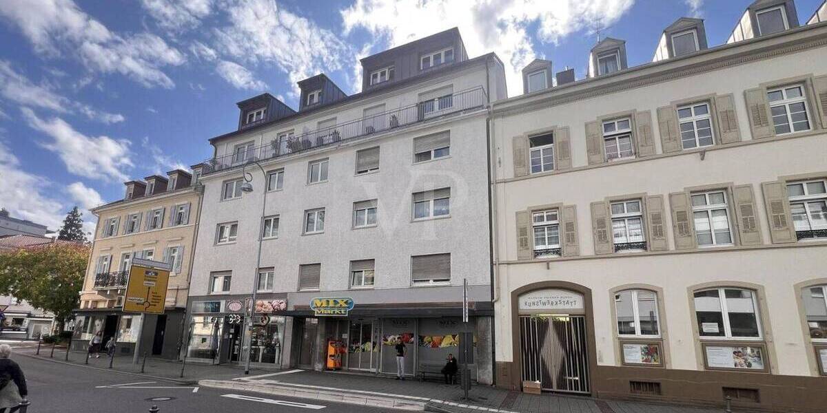 Etagenwohnung Baden-Baden Innenstadt - 3 Zimmer, 90 m&sup2;, 230.000&euro; | Angebot:25694677