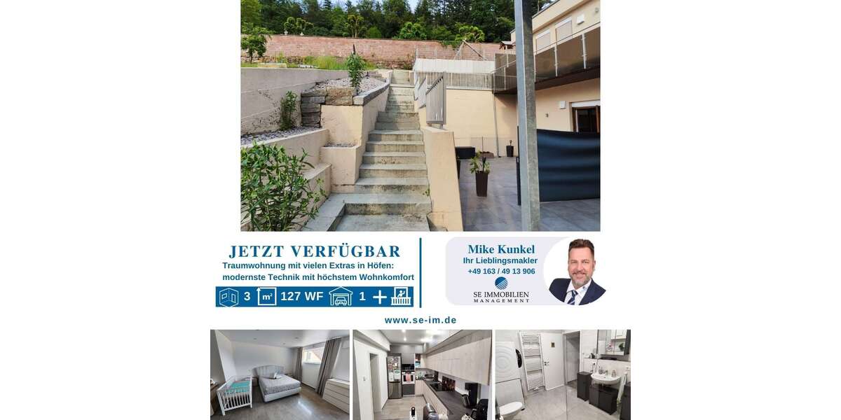 Etagenwohnung Höfen an der Enz - 3 Zimmer, 127 m&sup2;, 329.000&euro; | Angebot:24903258